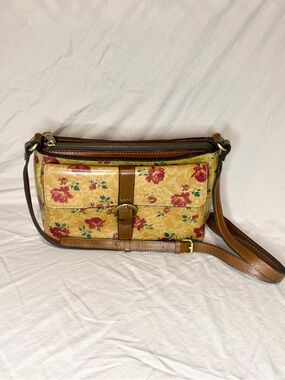 Patricia Nash Montana Collection Leather Maisie Flap Crossbody